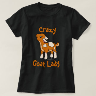 ヤギ熱狂するの女 |トータル™ Tシャツ