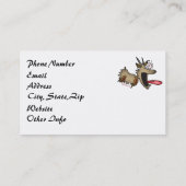 ヤギ熱狂するレディーゲイヤギ 名刺 (裏面)