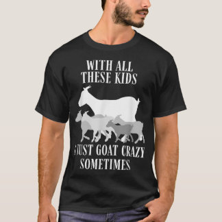 ヤギ牧民農家ヤギ熱狂するヤギ牧畜業者Bes Tシャツ