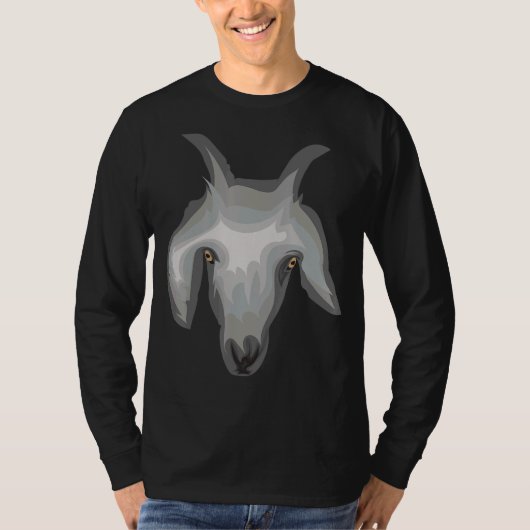 ヤギ用農業ヤギ物3 Tシャツ (正面)