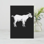 ヤギ着用医療顔マスク シーズンカード (スタンド正面)