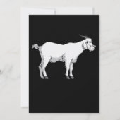 ヤギ着用医療顔マスク セーブザデート (正面)