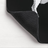 ヤギ着用医療顔マスク マウスパッド (コーナー)