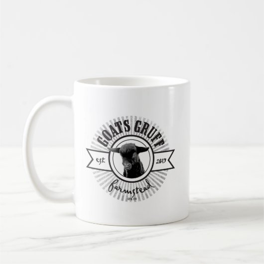 ヤギ粥マグカップ コーヒーマグカップ (左)