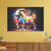 ヤギ素晴らし キャンバスプリント (インサイチュ (リビング))