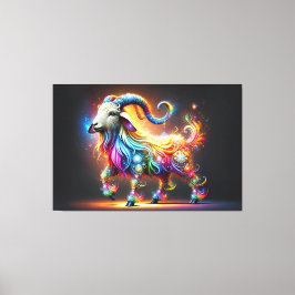 ヤギ素晴らし キャンバスプリント