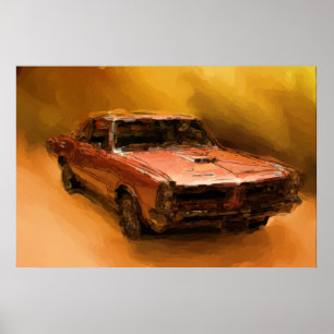 ヤギ絵画の ポスター