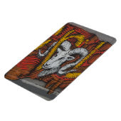 ヤギ羊ラムの年グラフィティ マグネット (左側)