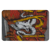 ヤギ羊ラムの年グラフィティ マグネット (横)