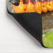 ヤギ蛾キャタピラーマウスマット マウスパッド (コーナー)