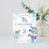 ヤギ農園動物3rd誕生日パーティーブルーバジェット (スタンド正面)