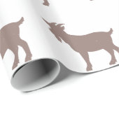 ヤギ農場のシルエット ラッピングペーパー (ロールコーナー)