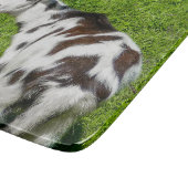 ヤギ農場の動物パーソナライズされた名 カッティングボード (角)