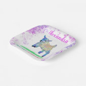 ヤギ農場動物をテーマにした誕生日パーティー ペーパープレート (傾斜あり)