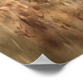 ヤギ農場動物アートプリントポスター ポスター (角)