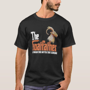 ヤギ農場動物農家ヤギパパ農場動物 Tシャツ
