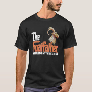 ヤギ農場動物農家ヤギパパ農場動物 Tシャツ