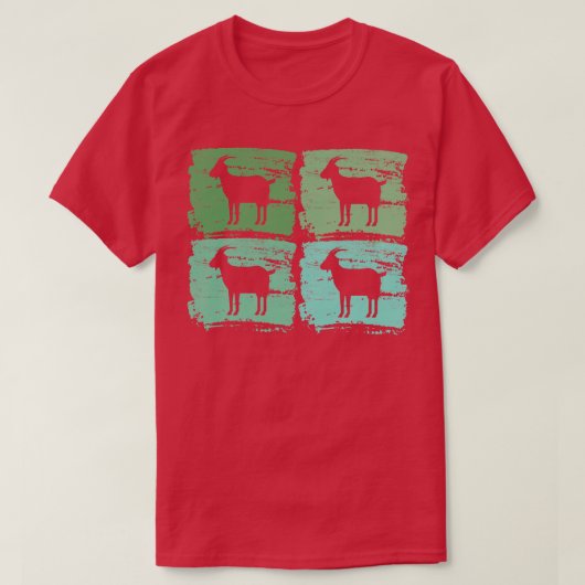 ヤギ農家ギフト Tシャツ (デザイン正面)