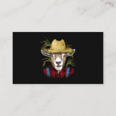 ヤギ農家農家ヤートファーム動物愛好家93 名刺 (裏面)