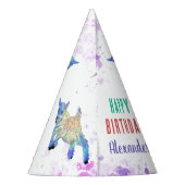 ヤギ農畜生誕生会 パーティーハット (裏面)