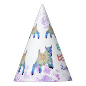 ヤギ農畜生誕生会 パーティーハット (正面)