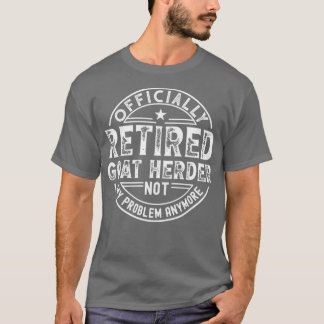 ヤギ退職した牧民 Tシャツ