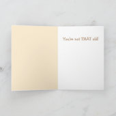 ヤギ間抜け誕生日 カード (内部)