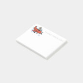 ヤギ飛んでいる飛行機 ポストイット (アングル)