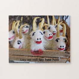 ヤギ飼いの歌 Lay ee odl lay hee hoo ジグソーパズル