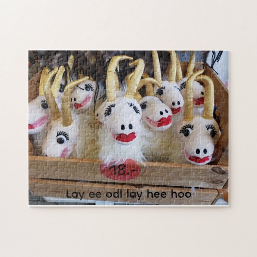 ヤギ飼いの歌 Lay ee odl lay hee hoo ジグソーパズル (横)