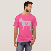 ヤギ12 Tシャツ (正面フル)