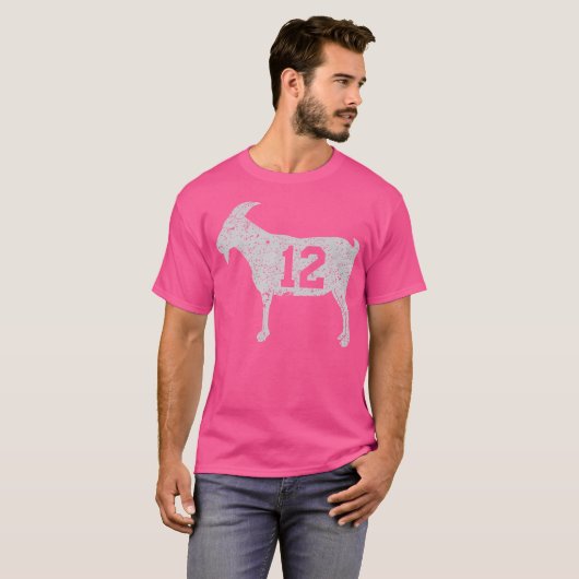 ヤギ12 Tシャツ (正面フル)