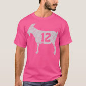 ヤギ12 Tシャツ (正面)