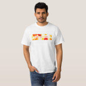 ヤギ2015年(《写真》ぼけ味) Tシャツ (正面フル)