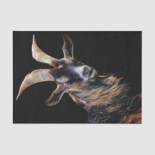 ヤギ2 薄葉紙 (正面)