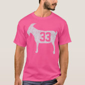 ヤギ33鳥 Tシャツ (正面)