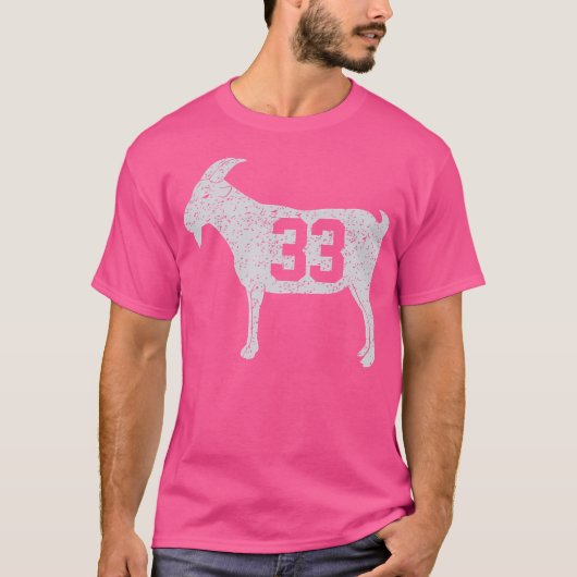 ヤギ33鳥 Tシャツ (正面)