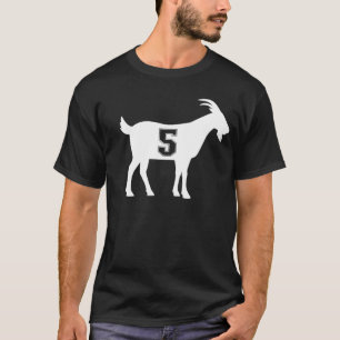 ヤギ5 G.O.A.T. Number 5ヤギ Tシャツ