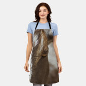 ヤギ エプロン (着用した状態)