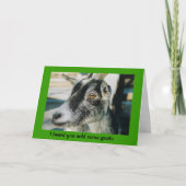 ヤギ カード (正面)