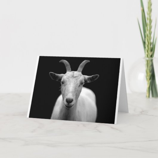 ヤギ カード (正面)