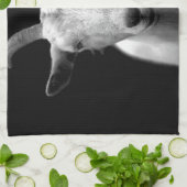 ヤギ キッチンタオル (折り畳み)