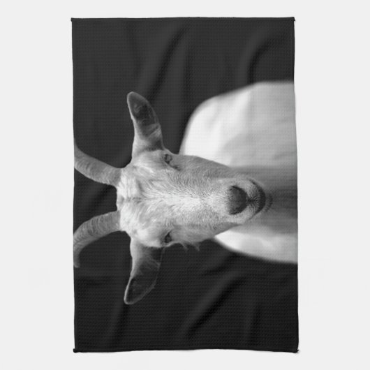 ヤギ キッチンタオル (縦)