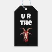 ヤギ ギフトタグ (正面)