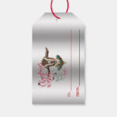 ヤギ |クリスマスウィッシュベビーヤギキストッグ ギフトタグ (裏面)