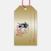 ヤギ |クリスマスウィッシュベビーヤギキスナイジェリア ギフトタグ (裏面)