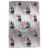 ヤギ |クリスマスウィッシュベビーヤギキスナイジェリア ミディアムペーパーバッグ (正面)