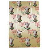 ヤギ |クリスマスウィッシュベビーヤギキスラマンチャ ミディアムペーパーバッグ (正面)