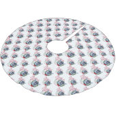 ヤギ |クリスマスウィッシュベビーヤギキスPygmy ブラッシュドポリエステルツリースカート (アングル)