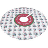 ヤギ |クリスマスウィッシュベビーヤギキスPygmy ブラッシュドポリエステルツリースカート (アングル)